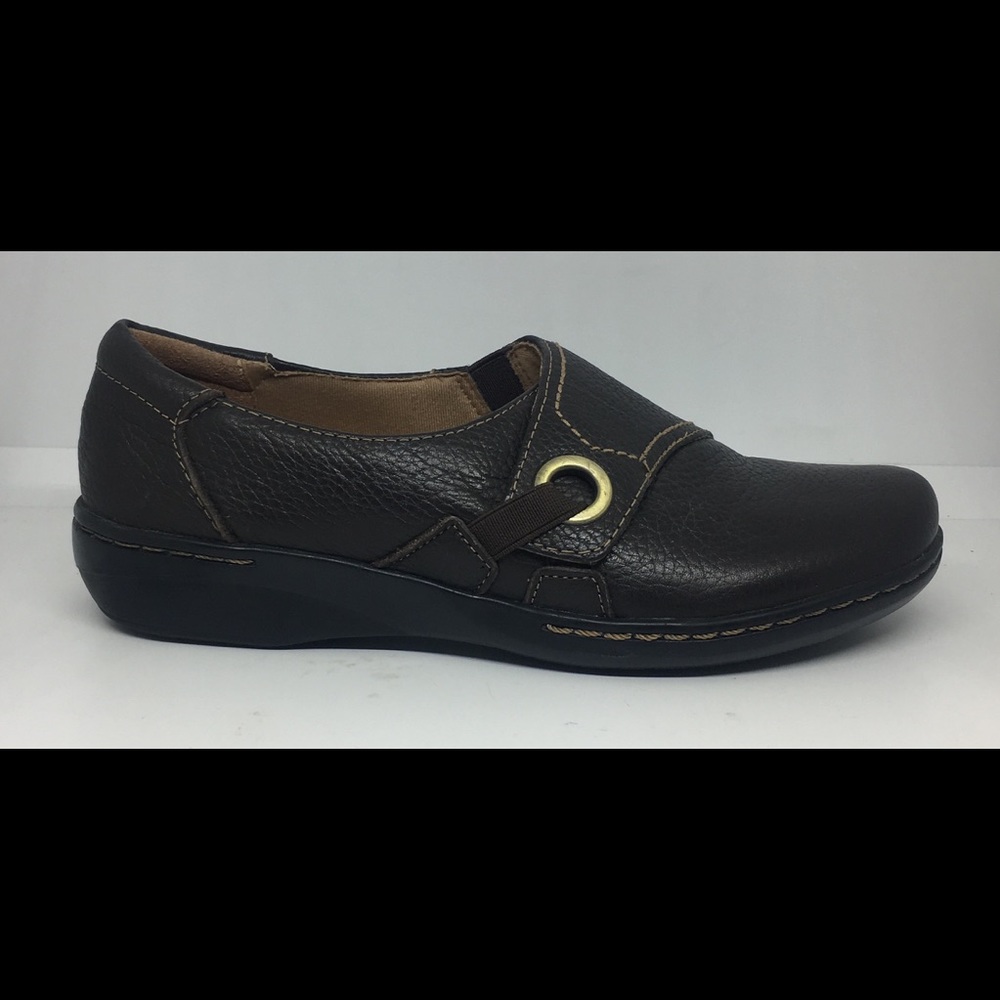 Clarks Collection Women's Brown Loafers Sz US 7 M